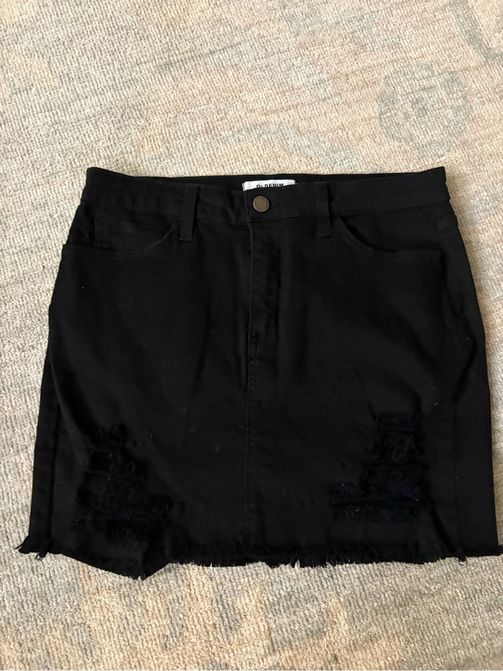 Three O2 Denim Mini Skirts - Picture 7 of 9